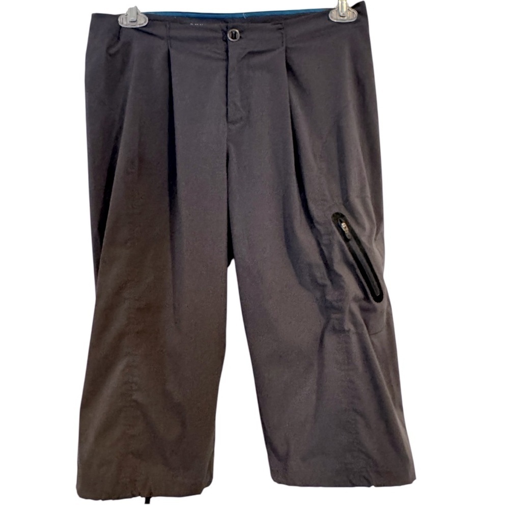 Columbia Omni Shield Athletic Hiking Outdoors cropped capri pants gray